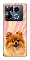 TPU чохол Demsky Pastel spitz для Infinix Note 40 Pro 4G