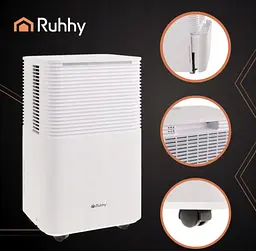 Осушувач повітря Ruhhy DRYZIX Smart WiFi (12 л/добу), поглинач вологи 200 Вт, бак 2 л - мініатюра 6