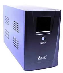 Источник бесперебойного питания SVC 1000 ВА / 600 Вт / 9 А*ч (VP-1000-LCD)