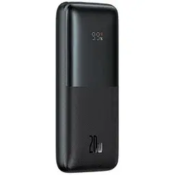 Зовнішній акумулятор Baseus Bipow Pro 10000mAh 20w з дисплеєм (PPBD040201) чорний - мініатюра 2