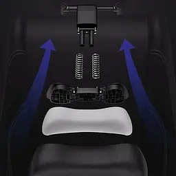 Подушка на підголовник Baseus First Class Car Headrest / Пінополіуретан екошкіра / Чорна 1 шт (CRTZ01-01) - мініатюра 8