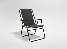 Крісло садове складане GardenLine LEZ9948 Black - мініатюра 2
