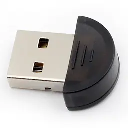 Bluetooth-адаптер AnyCast USB блютуз ресивер Bluetooth 2.0 Dongle Black (av198) - мініатюра 2