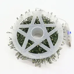 Гірлянда XPRO Роса феєрверк 20 м, 600 LED + пульт, Теплий білий (234575632_844)