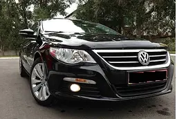 Дефлектор капоту мухобійка Volkswagen PASSAT CC 2008- - мініатюра 2