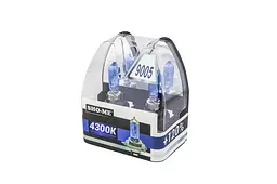 Комплект галогенових ламп Sho-Me 9005 4300K +120 (2 шт) - мініатюра 3