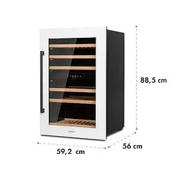 Винний холодильник вбудований Klarstein Vinsider 41D Duo (10035104) - мініатюра 7