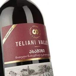 Вино Teliani Valley Ахашені червоне напівсолодке 0.75 л - мініатюра 4