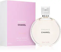 Оригінал Chanel Chance Eau Vive 50 мл Туалетна вода - мініатюра 2