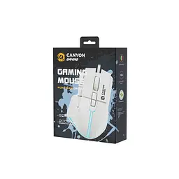 Мишка Canyon Fortnax GM-636 RGB USB White (CND-SGM636W) - мініатюра 6