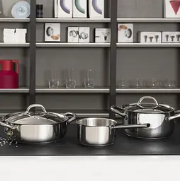 Каструля низька Barazzoni Chef line 24 см 2.7 л (163104024) - мініатюра 3