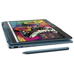 Ноутбук Lenovo Yoga 7 2- in- 1 14AKP10, 83JR000YBM, AMD Ryzen AI 5 340 (6 ядер), AMD Radeon 840M, 24 ГБ 7500 МГц Тип: LPDDR5X, сірий - мініатюра 15