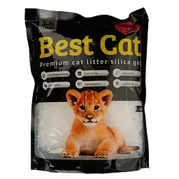 Наповнювач для котячого туалету Best Cat White силікагелевий 3.6 л (SGL002)