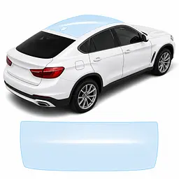 Антигравійна захисна бронеплівка за лекалами для BMW X6 F16 2014-2019 - зона даху