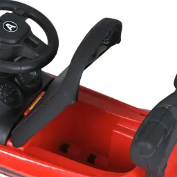 Дитяча каталка-толокар Bambi Racer M 5045L-3 з батьківською ручкою червоний - мініатюра 2