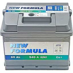Акумулятор автомобільний New Formula 6СТ-60Ah АзЕ 540А (EN) (+/-) - мініатюра 2