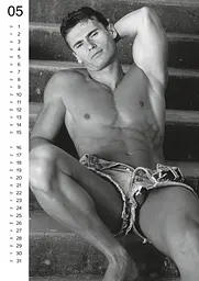 Календар PIN-UP Calendar Soft Men 2025 Orion 42-01806960000-25 100494 - мініатюра 4