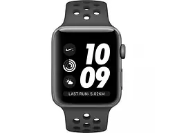Смарт-годинник Apple Watch Series 3 Nike+ 42mm GPS Space Gray Aluminum Case with Anthracite/Black Nike Sport Band (MTF42)