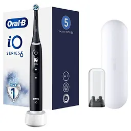 Електрична зубна щітка Oral-B iO Series 6 Black Lava [69457] - мініатюра 2