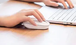 Миша бездротова Xiaomi Wireless Mouse hlk4017cn wxsb01mw біла - мініатюра 2