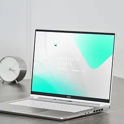 Ноутбук Gigabyte AERO 16.0 UHD+ OLED, Intel i7-13700H, 16GB, F1TB, NVD4070-8, W11, сріблястий (AERO_16_BSF-73KZ994SO) - мініатюра 2