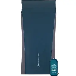 Вкладиш Lifeventure Cotton Ultimate Liner Rectangular Темно-синій - мініатюра 2