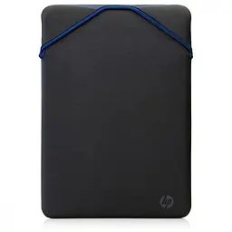 Чохол для ноутбука HP 15.6 Reversible Protective Black/Blue Laptop Sleeve (2F1X7AA) - мініатюра 5