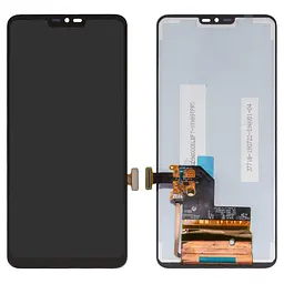 Дисплей для LG G7 ThinQ, чорний, без рамки PRC