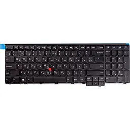 Клавiатура для ноутбука LENOVO ThinkPad T540, W540, KM-105U чорний, чорний фрейм (KB310752)