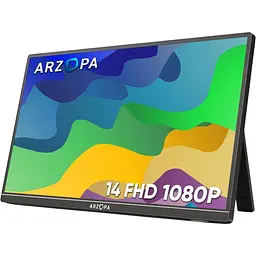 Портативний монітор Arzopa A1S 14" Black [114225]