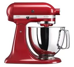 Кухонна машина KitchenAid Artisan 4,8 л 5KSM125EER з відкидним блоком червоний