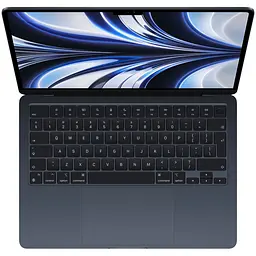 Ноутбук MacBook Air 13.6" Apple M2 (8C CPU/10C GPU), 8 ГБ, 512 ГБ, Темна ніч (Grade B) Seller Refurbished - мініатюра 3