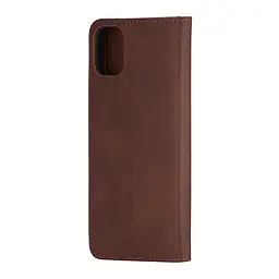 Чохол-книжка Premium Samsung A04 (A045) Dark Brown - мініатюра 2