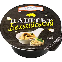 Паштет Ходорівський м'ясокомбінат Бельгійський 130 г (903597) - мініатюра 2