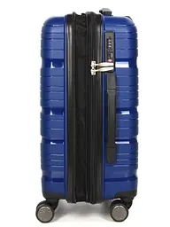 Валіза маленька S поліпропілен Worldline Airtex 283 56×33×22см 52л Темно-синій - мініатюра 5