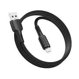 Кабель для зарядки и обмена данными USB Ridea RC-CO10 CommonPro 60W 20V/3A USB-MicroUSB 1 м Черный