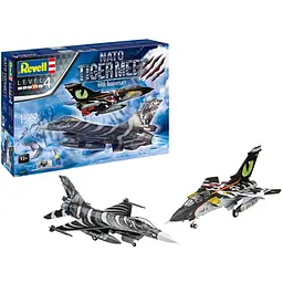 Збірна модель Revell набір літаків Tornado та F-16 NATO Tiger масштаб 1:72, 231 деталь (RVL-05671) - мініатюра 2