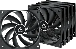 Вентилятор Arctic F12 5-Pack Black (ACFAN00248A) - мініатюра 4