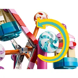 Конструктор LEGO Friends Колесо огляду з цукерками та капкейками (42700) - мініатюра 5