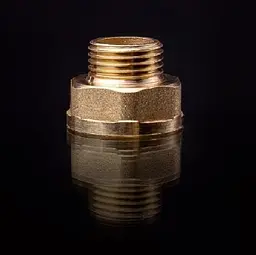Перехідник Lexline К.0602-В 1/2"х1" НВ посилений латунь 30412 - мініатюра 2