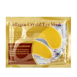 Патчі для шкіри навколо очей зволожуючі з колагеном Collagen Crystal Gold Powder Eye Мask