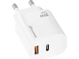 Автомобільний зарядний пристрій Grand-X 30 W White (CH-360W) - мініатюра 2