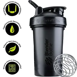 Шейкер спортивний BlenderBottle Classic Loop PRO 28oz/820 мл Plum (500480) (Loop_Pro_28oz_Plum) - мініатюра 11