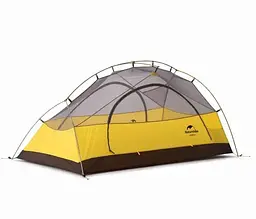 Намет надлегкий двомісний Star-River 2 Updated Naturehike (NH17T012-T, 210T) з футпринтом - темно‑зелений, Темно-зелений, Зелений - мініатюра 3