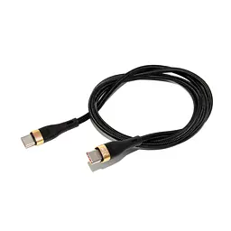 Кабель XON SmartCable Type-C - Type-C PD 100W 1м MaxCharge (SC302C1W1B 3593) Чорний - мініатюра 4