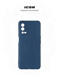 Чехол ArmorStandart ICON для OPPO A55 4G Camera cover Dark Blue (ARM61432) - мініатюра 3