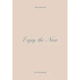 Блокнот (Story) Script Enjoy the now