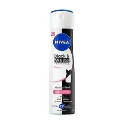 Антиперспірант Nivea Black & White Invisible Clear Anti-Perspirant 150 мл (4006000026596)