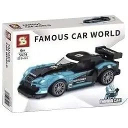 Конструктор Senco SY5074 Tранспорт - Lexus Super GT Round 7, 180 елементів - мініатюра 2