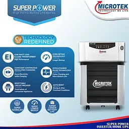 Джерело безперебійного живлення з правильною синусоїдою Microtek Super Power SW900 640W, під зовнішній АКБ 12V, струм заряду 10A - мініатюра 4